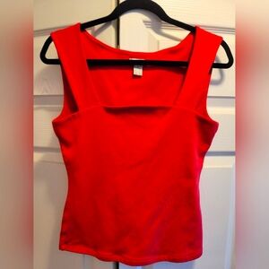 Cache Sleeveless stretch top Fushia Size L